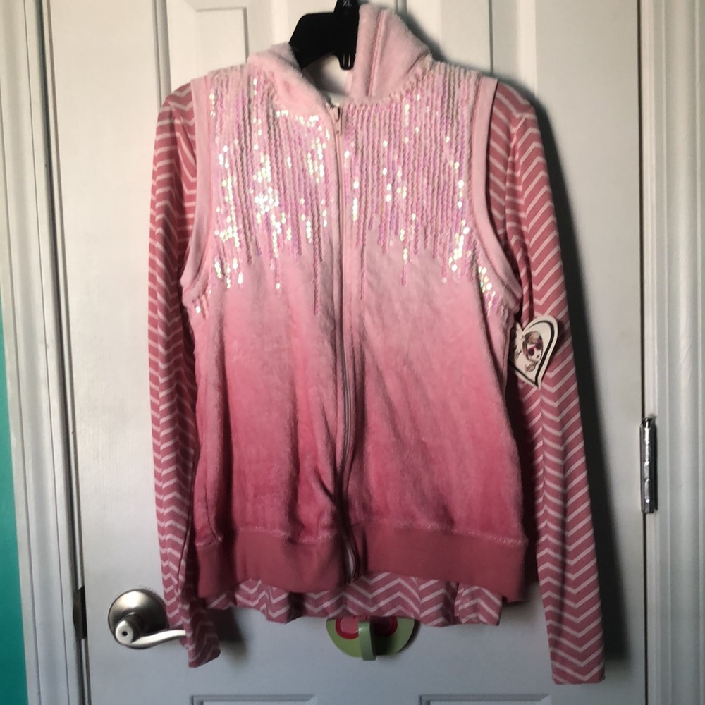 NWT girls shirt and vest